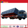 The Cargo Hydraulic Side Dump Tipping Truck Semi Trailer Tipper